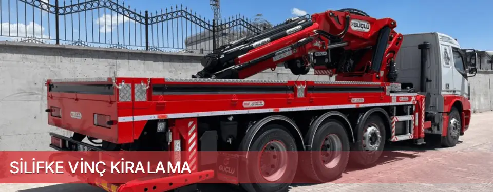 Silifke İlçemi Vinç Kiralama
